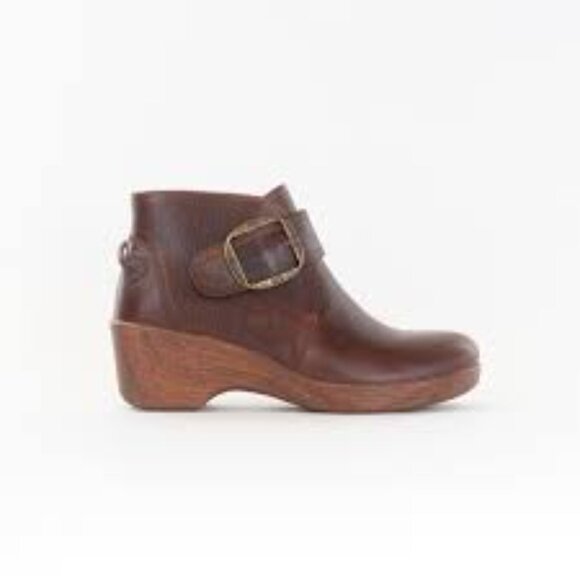 NEW ALEGRIA Leather Symone Boots in Chestnut for women 925 6m3 - Picture 6 of 8